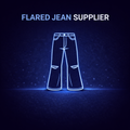 Fournisseur de flared jean
